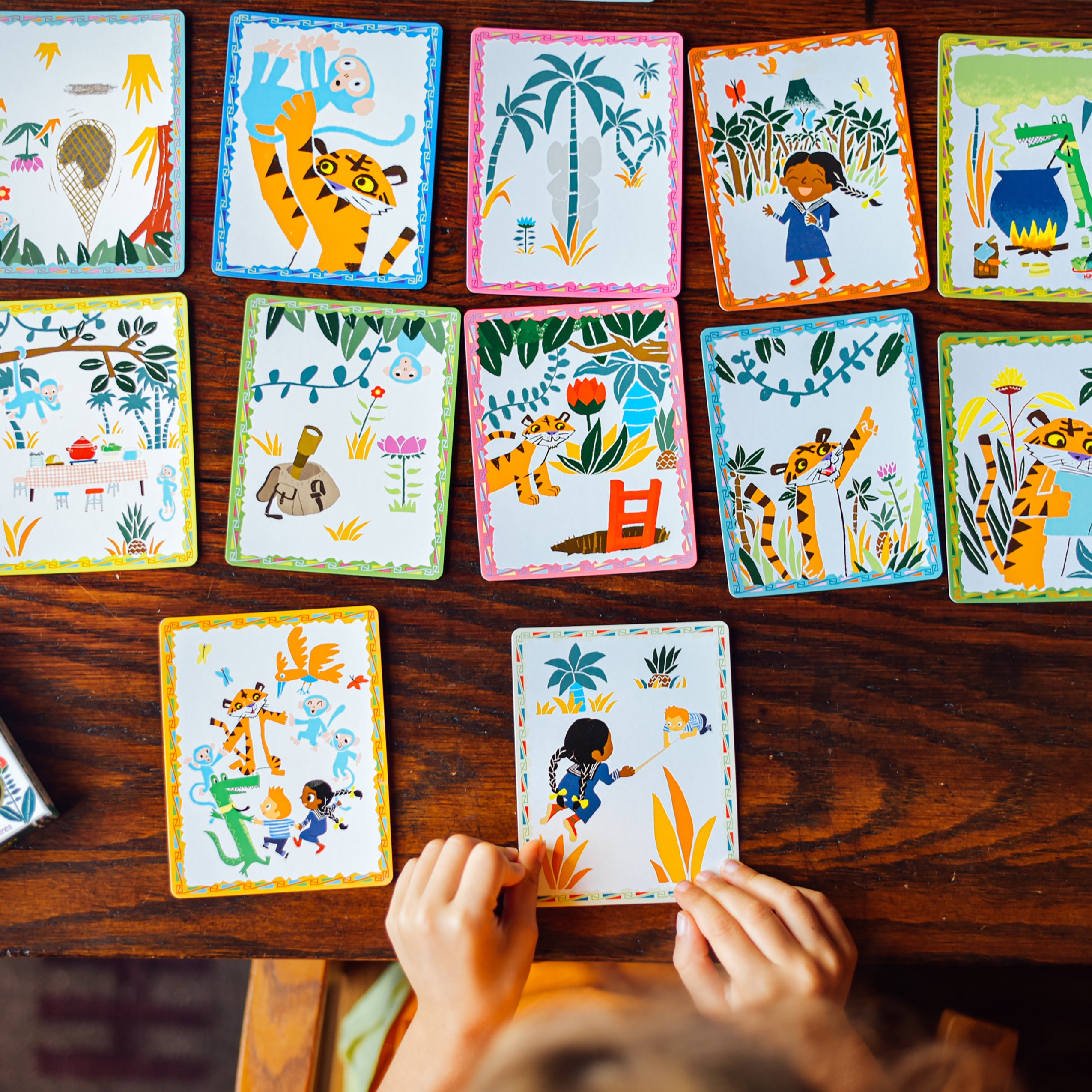 eeboo Create A Story Cards - Volcano Island image 3