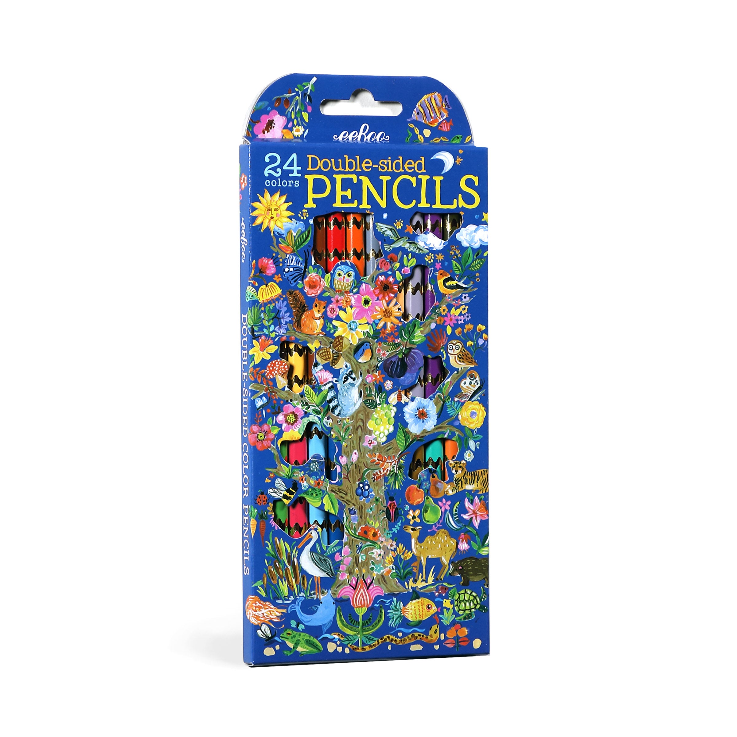 eeBoo Pencils - Tree of Life 12 Double-Sided Pencils image 0
