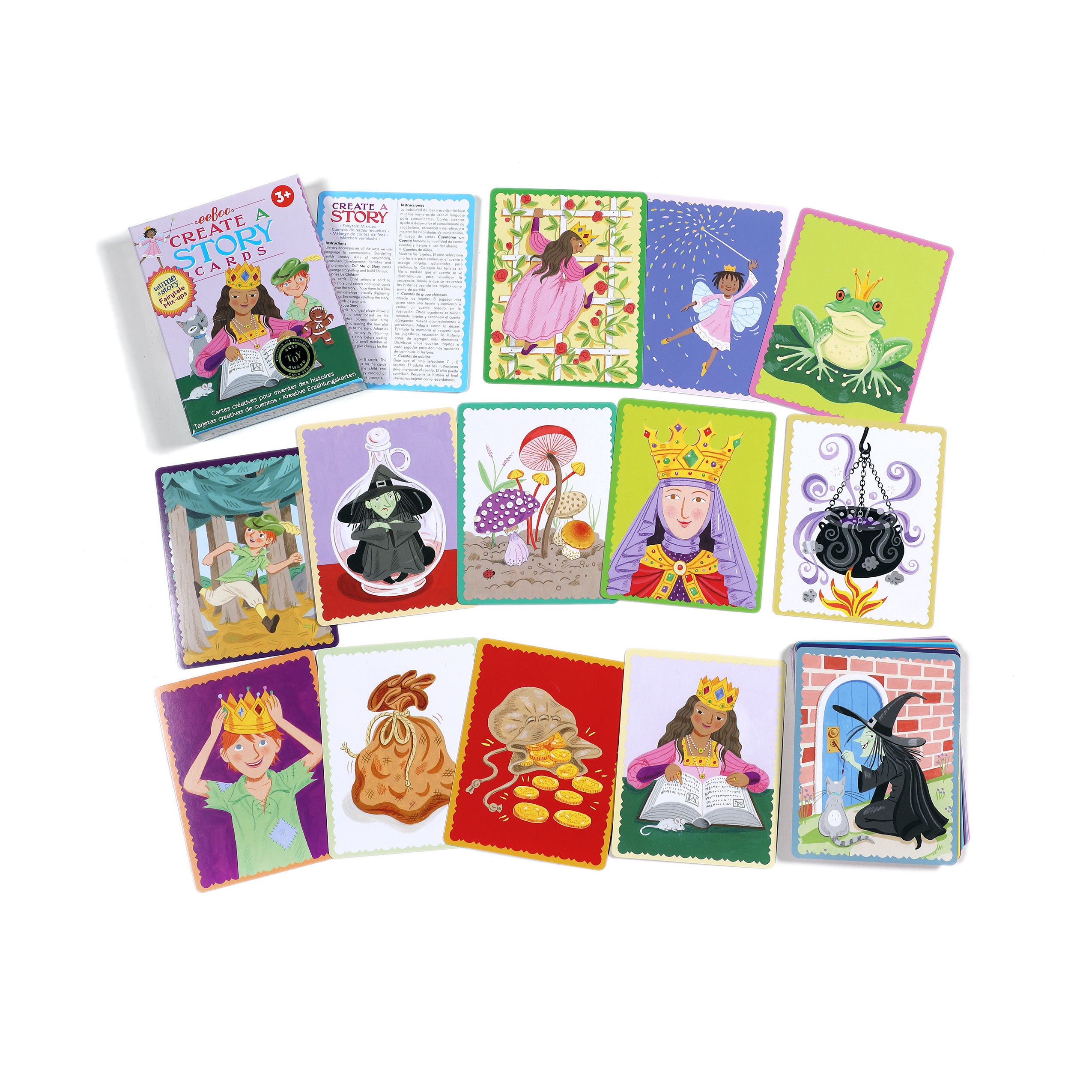 eeboo Create A Story Cards - Fairytale Mix Ups image 3