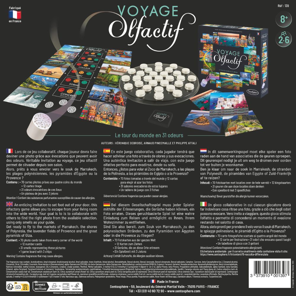 Sentosphere Voyage Olfactif Cooperative Sensory Game image 3