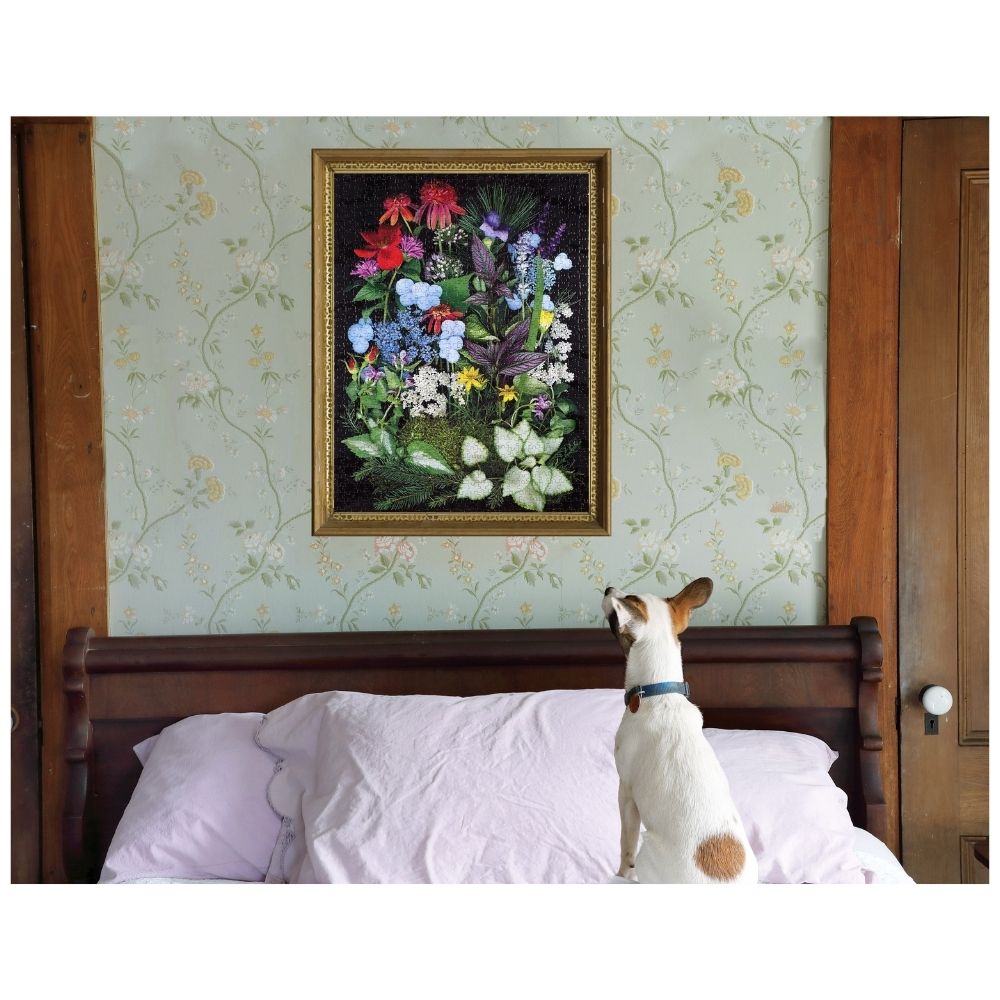 eeBoo 1000 Piece Jigsaw Puzzle - Summer Garden Sampler