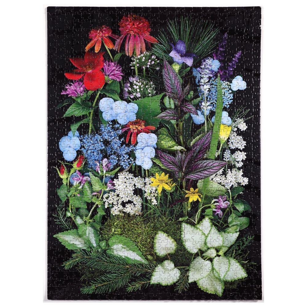 eeBoo 1000 Piece Jigsaw Puzzle - Summer Garden Sampler