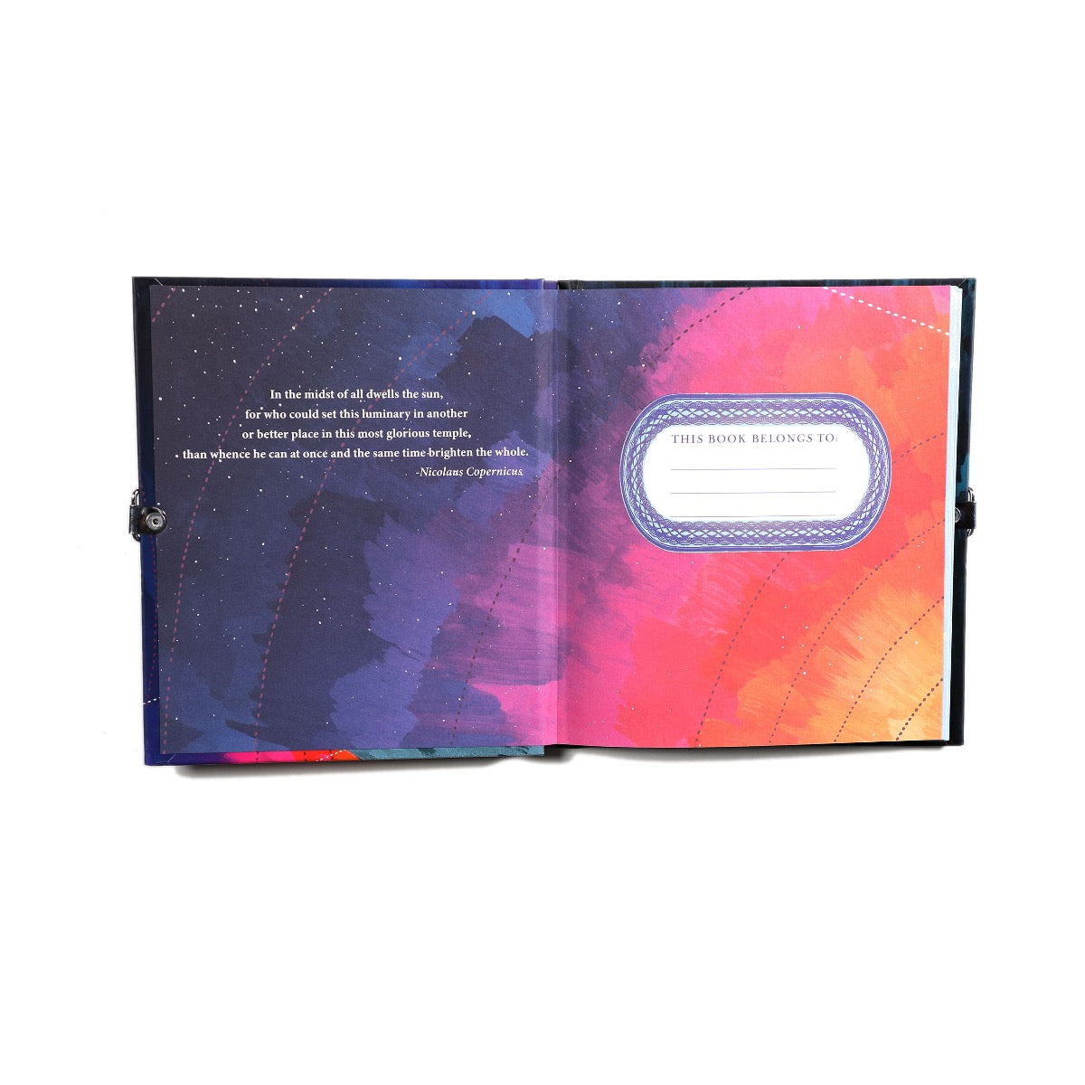 eeBoo Diary with Lock & Key - Space Adventure