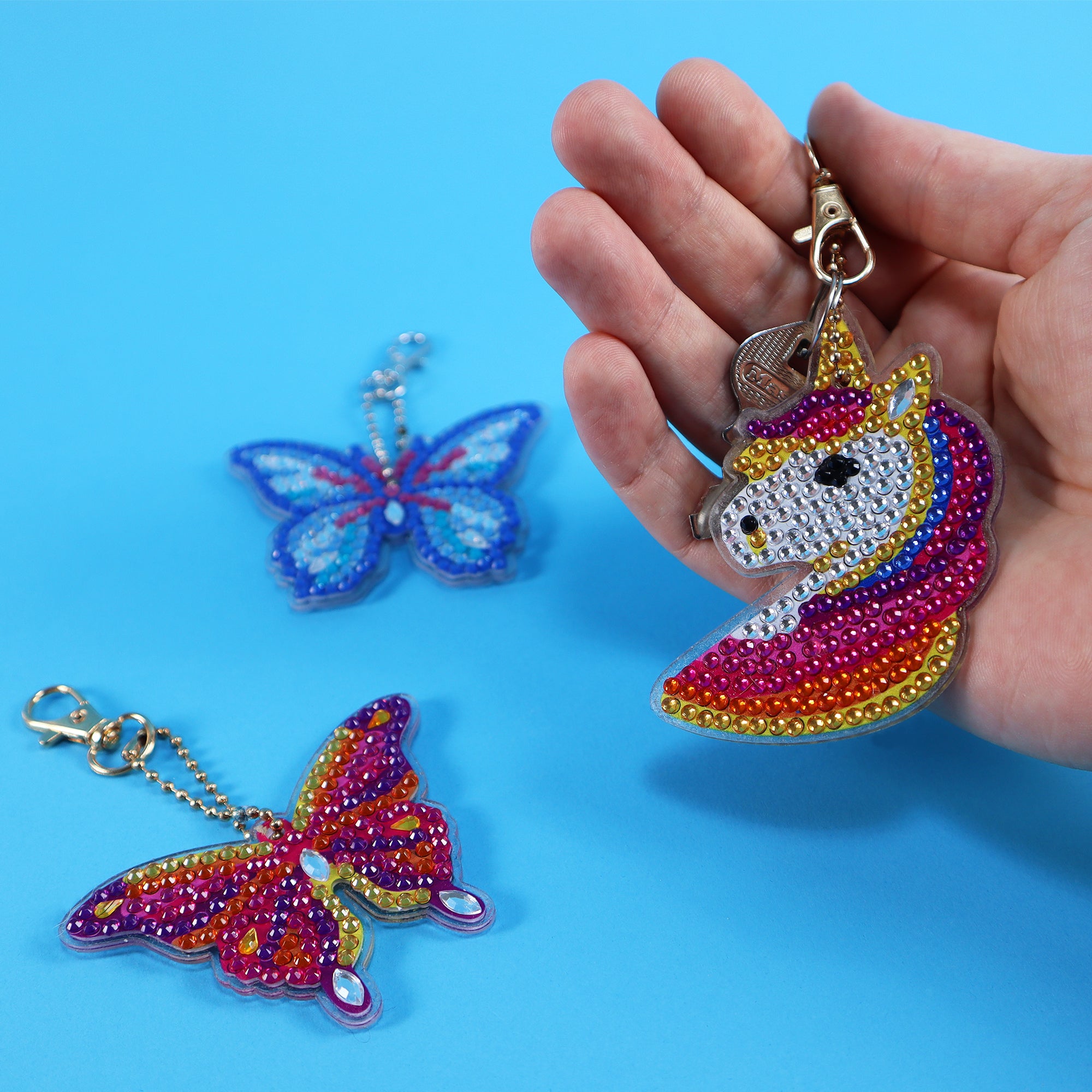 Sentosphere Diamond Art Key Rings