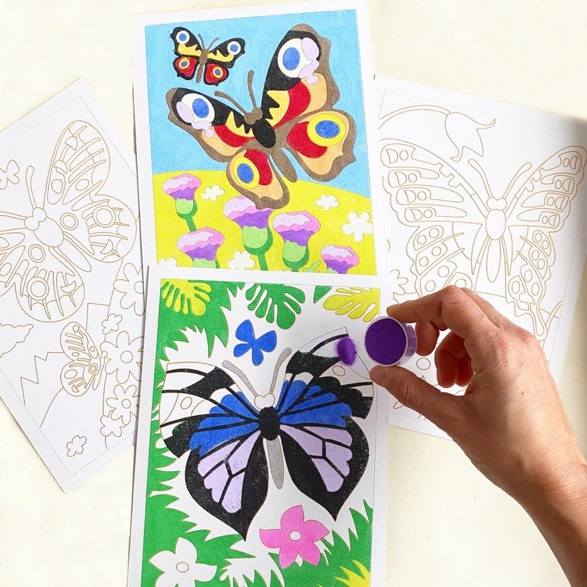 Sablimage Sand Art for Kids - Butterflies