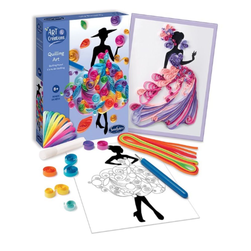 Sentosphère Quilling Art - Dresses