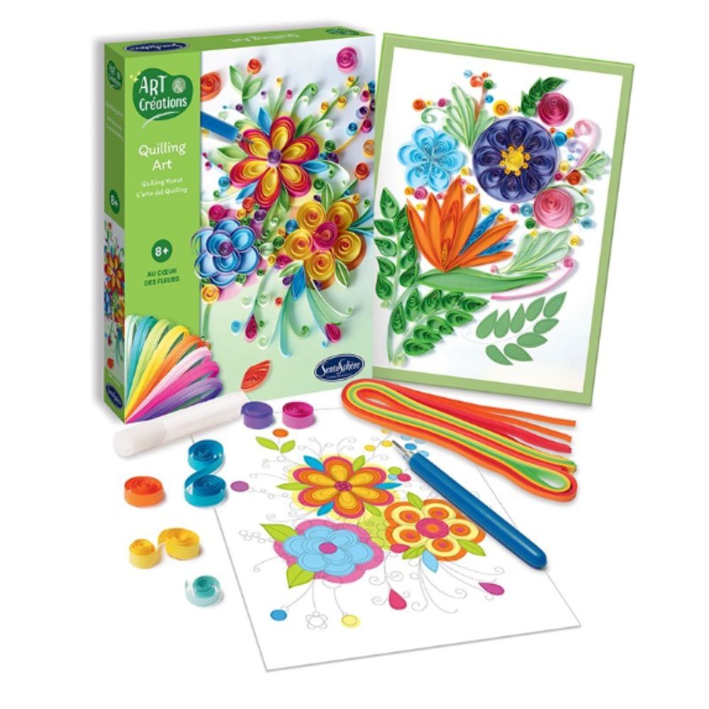 Sentosphère Quilling Art - Flower Bouquets